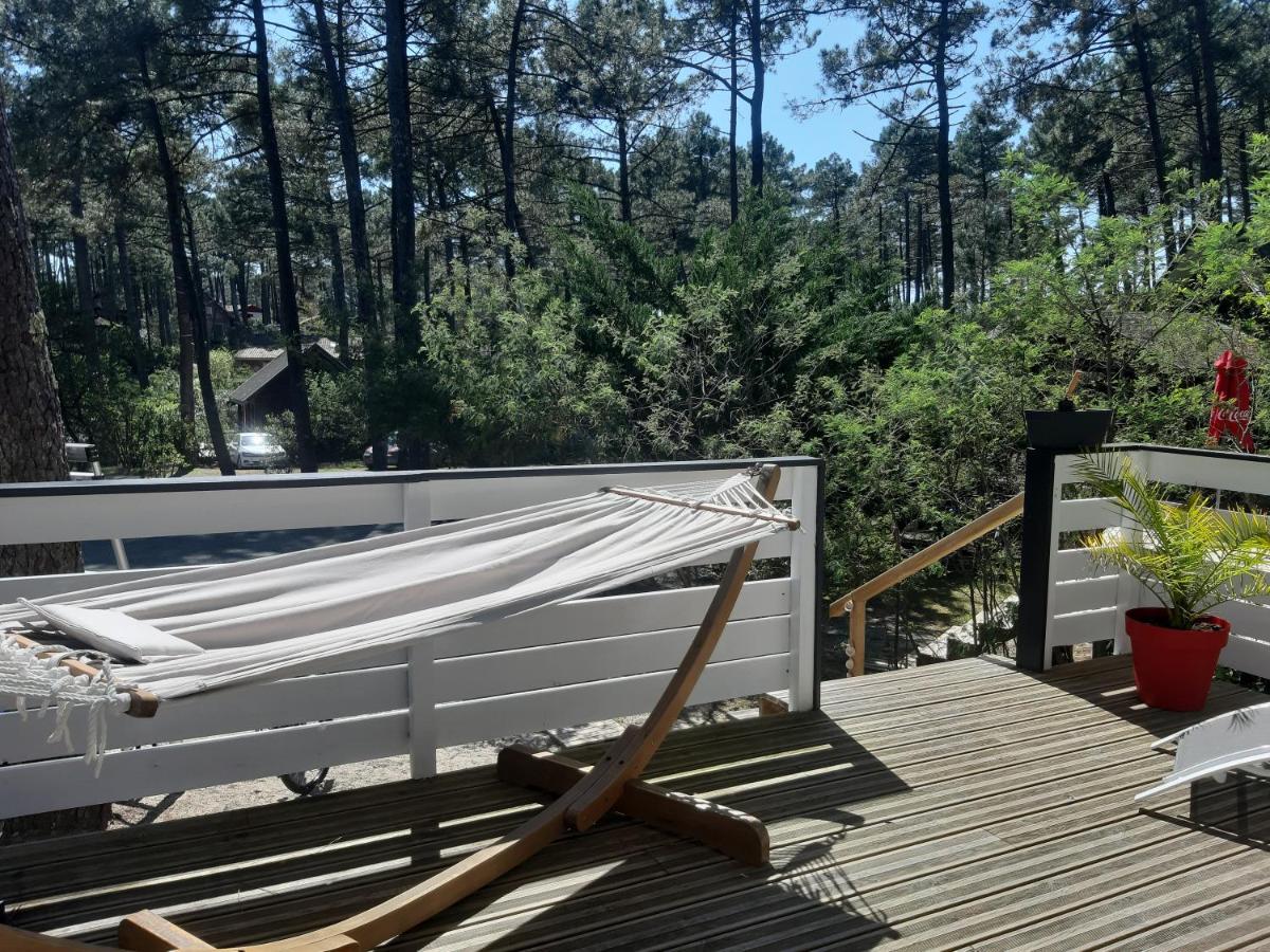 Villa Domaine résidentiel naturiste de la Jenny chalet 6 pers à Le Porge Extérieur photo