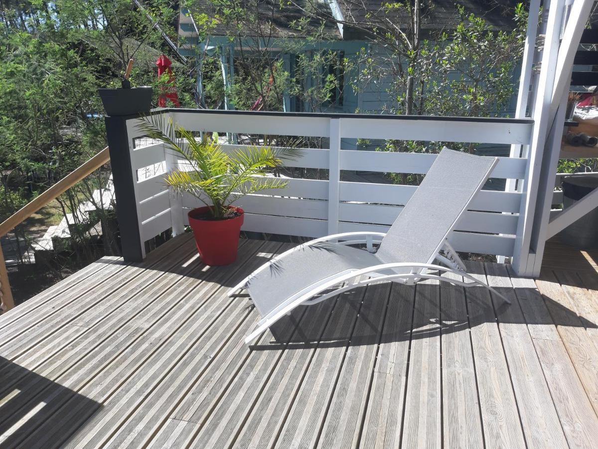 Villa Domaine résidentiel naturiste de la Jenny chalet 6 pers à Le Porge Extérieur photo