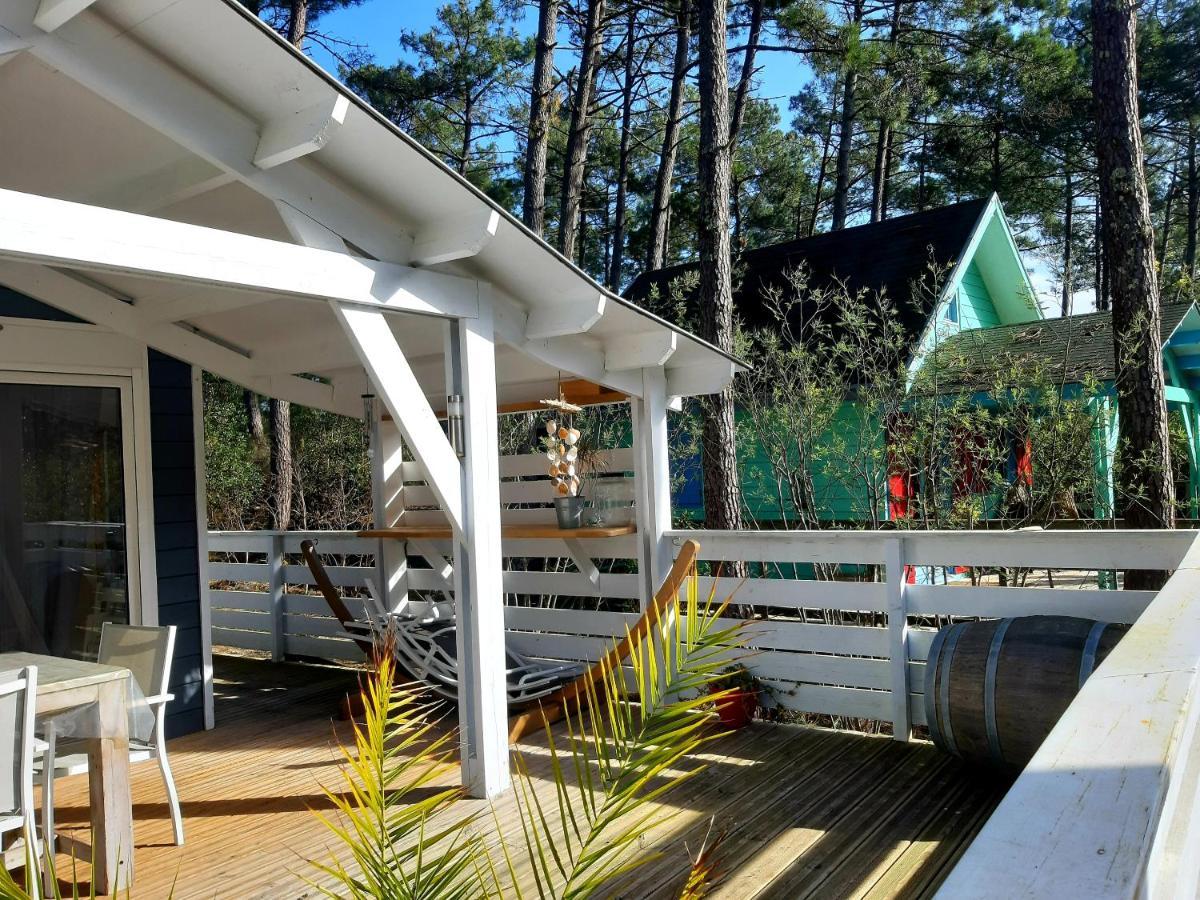 Villa Domaine résidentiel naturiste de la Jenny chalet 6 pers à Le Porge Extérieur photo
