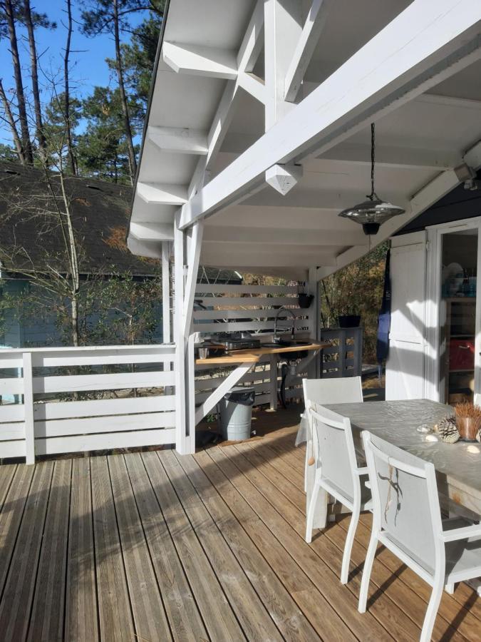 Villa Domaine résidentiel naturiste de la Jenny chalet 6 pers à Le Porge Extérieur photo