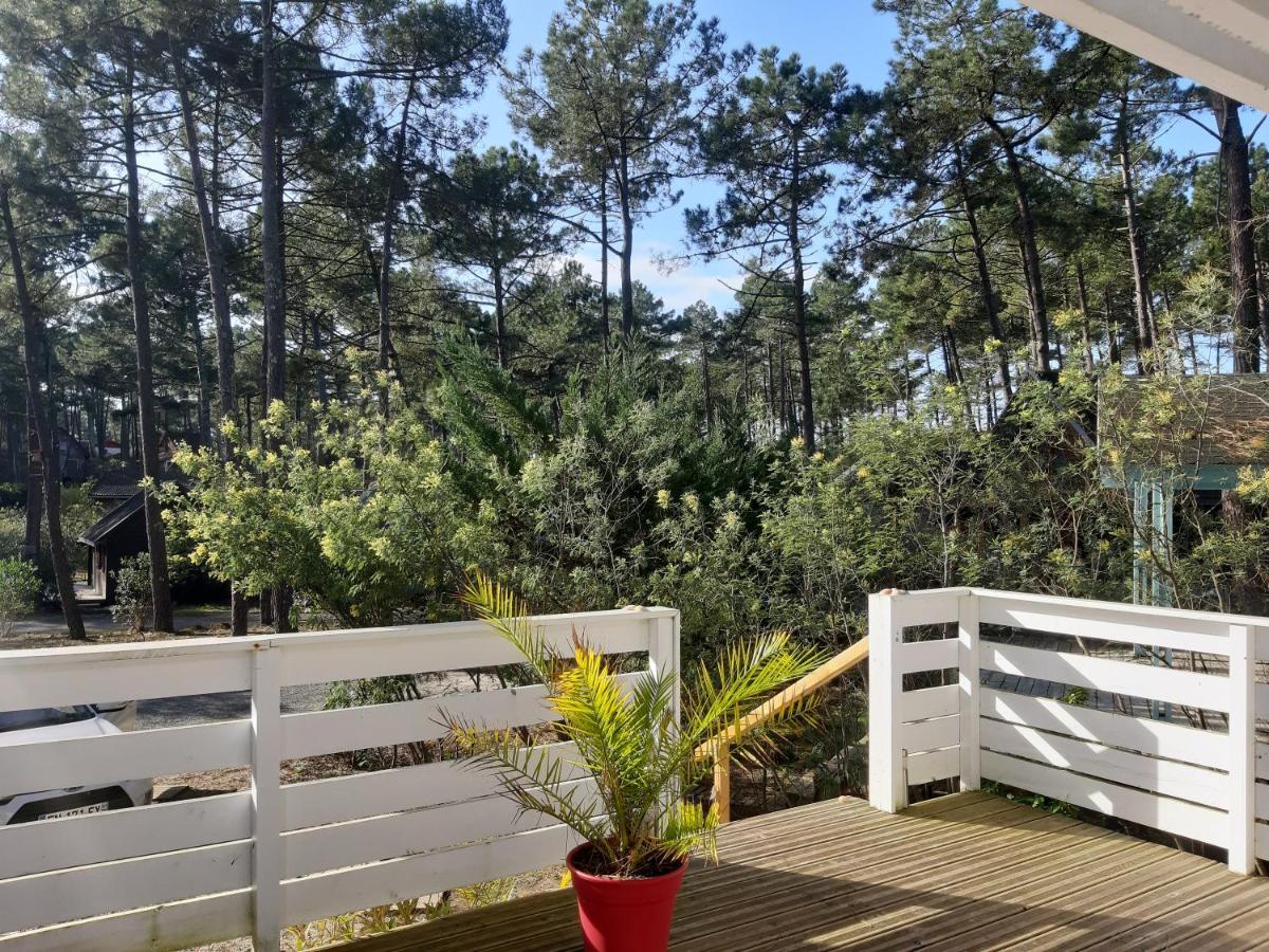 Villa Domaine résidentiel naturiste de la Jenny chalet 6 pers à Le Porge Extérieur photo
