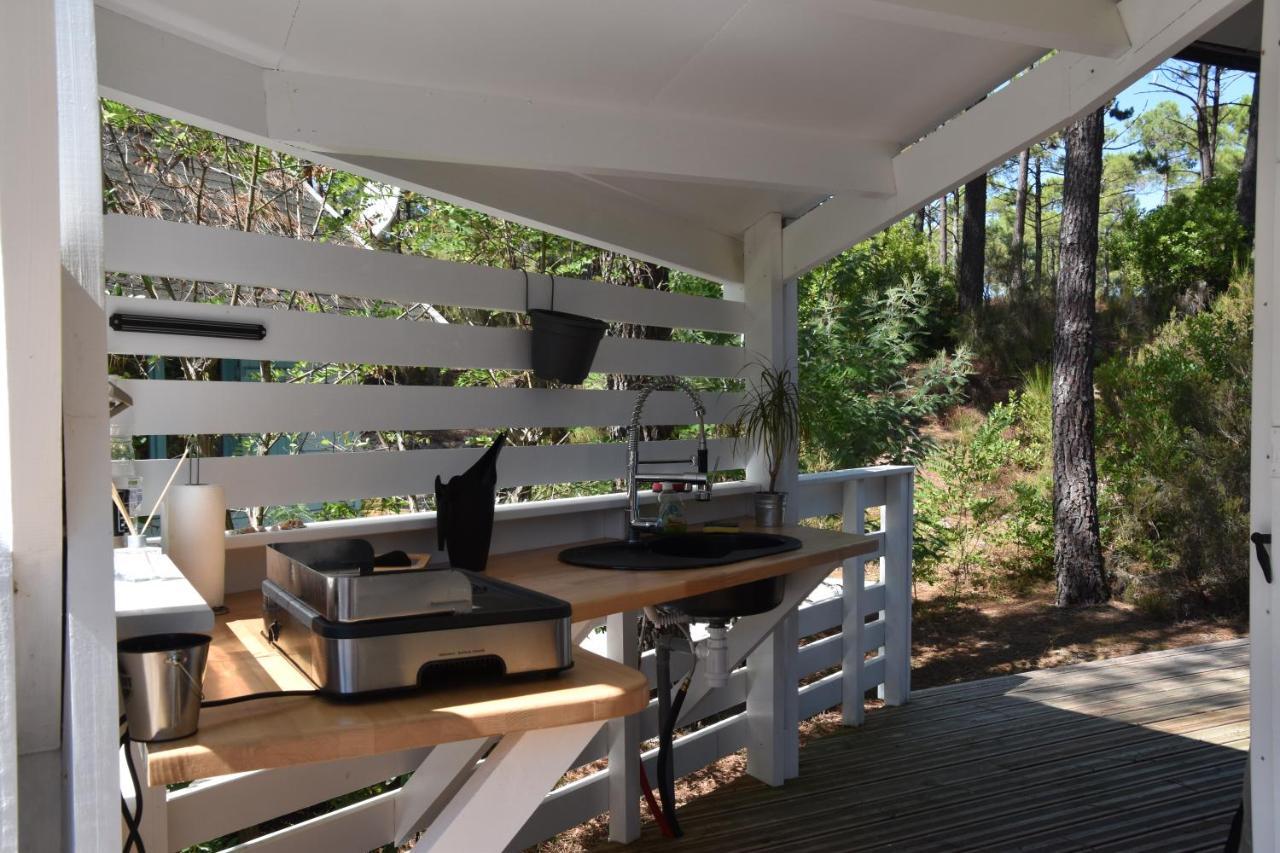 Villa Domaine résidentiel naturiste de la Jenny chalet 6 pers à Le Porge Extérieur photo