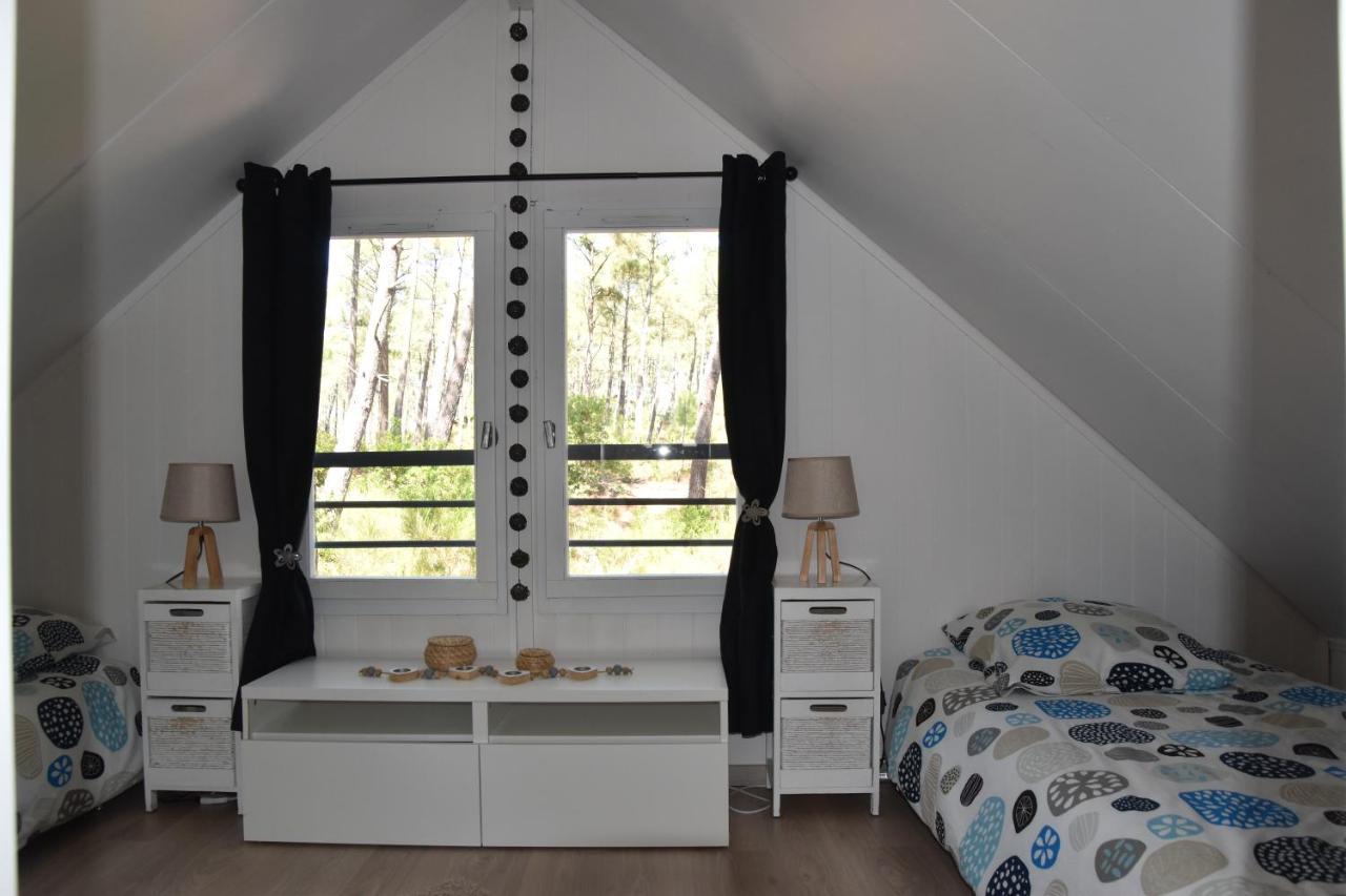 Villa Domaine résidentiel naturiste de la Jenny chalet 6 pers à Le Porge Extérieur photo