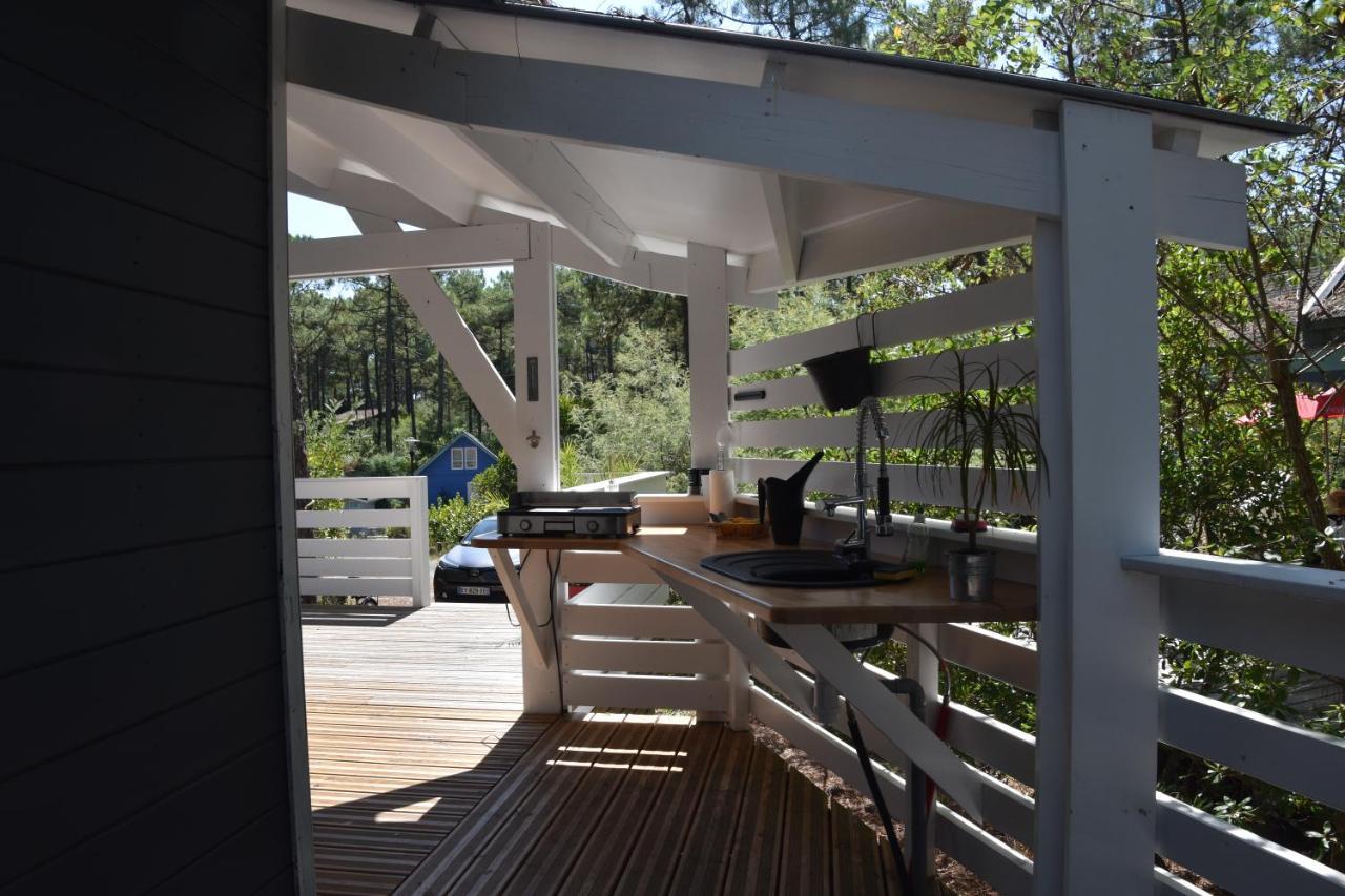 Villa Domaine résidentiel naturiste de la Jenny chalet 6 pers à Le Porge Extérieur photo