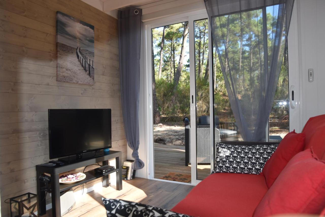 Villa Domaine résidentiel naturiste de la Jenny chalet 6 pers à Le Porge Extérieur photo